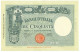 50 LIRE BARBETTI GRANDE L SENZA MATRICE BI RSI 08/10/1943 SUP- - Regno D'Italia – Autres