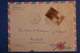 S1 COMORES BELLE LETTRE   1953 PAR AVION PETIT BUREAU MUTSAMUDU AUJOUAN POUR MONTREAL   + AFFRANCH PLAISANT - Lettres & Documents