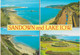 SANDOWN AND LAKE, ISLE OF WIGHT, ENGLAND.  USED POSTCARD Ew6 - Sandown