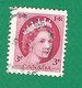 1954 N° 269 ELIZABETH II  3 C.  OBLITÉRÉ - Usados