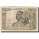 Billet, West African States, 1000 Francs, KM:103Al, TB+ - West African States