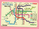 GIAPPONE Ticket Biglietto Map - Kansai Railway Rainbow Card 5.000 ¥ - Usato - Mundo