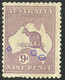 Errors & Variety--AUSTRALIA --Kangaroos --MLH --unused Stamp---thick Paper--start Offers--the Best Offer - Ongebruikt