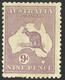 Errors & Variety--AUSTRALIA --Kangaroos --MLH --unused Stamp---thick Paper--start Offers--the Best Offer - Ungebraucht