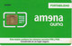 TARJETA GSM - SIM DE AMENA - AUNA DE  PORTABILIDAD (NUEVA-MINT) MUY RARA - Amena - Retevision