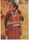 Nepal Postcard Sent To Denmark 20-10-1988 (Magar Girl From Western Nepal) - Nepal