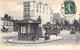 92 - ASNIERES Sur SEINE Place Voltaire TRAMWAY En Bon Plan à La Gare ( Cie Tramways Electriques ) CPA - Hauts De Seine - Asnieres Sur Seine