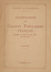 "ANTHOLOGIE DES CHANTS POPULAIRES FRANCAIS" *GASCOGNE" Par Joseph CANTELOUBE - Baskenland