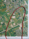 MOORSELE ©1990 GROTE-LUCHT-FOTO OVERHEULE LEDEGEM WEVELGEM MOORSLEDE 48x67cm ORTHOFOTOPLAN PHOTO AERIENNE LUCHTFOTO R740 - Wevelgem