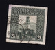 BOSNIA AND HERZEGOVINA - Landscape Stamp 2 Krune, Imperforate Stamp, Cancelled - Bosnie-Herzegovine