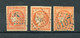 !!! 3 EX DU N°48 OBLIT ANCRE, PC GC ET GC 5107 TUNIS. TIMBRES AVEC LEGERS DEFAUTS - Other & Unclassified