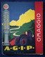 02859   "LE STRADE AUTOMOBILISTICHE D'ITALIA - AGIP - ROMA" CARTA STRADALE ORIG. - Roadmaps