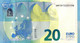 SLOVAKIA (E), 20€, 2020, New Signature "Christine Lagarde", UNC - Eslovaquia