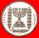 • MENORAH: PALESTINE (israel) ★ 1/2 LIRA 5727 (1967)! MINT LUSTER! LOW START ★ NO RESERVE! - Otros – Asia