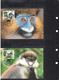 Angola 2011 - WWF Die Rotschwanzmeerkatze Und Die Blaumaulmeerkatze - Komplettes Kapitel Postfrisch MK FDC - Other & Unclassified