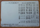 GIAPPONE Ticket Biglietto Fuochi Artificio  - Kansai Railway  Card 2.000 ¥ - Usato - Monde