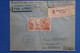 S7 MADAGASCAR BELLE LETTRE RECOM.1948 TANANARIVE POUR RIBERAC+PA  50F  + AFFRANCH INTERESSANT - Airmail