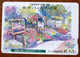 GIAPPONE Ticket Biglietto Arte Fiori Giardini Paintings In Gardens - Kansai Railway K Card 1.000 ¥ - Usato - World