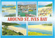 SCENES FROM AROUND ST. IVES, CORNWALL, ENGLAND. UNUSED POSTCARD Fq9 - St.Ives