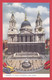 LONDON ST. PAUL'S CATHEDRAL, West Front * Recto-Verso - St. Paul's Cathedral