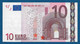 FRANCIA - 2002 - BANCONOTA DA 10 EURO TRICHET SERIE U (L038B3) - NON CIRCOLATA (FDS-UNC) - IN OTTIME CONDIZIONI. - 10 Euro