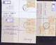 Ireland Registered 1992 Frama From Machines 1 To 10 On Individual Registered Covers, Mostly £1.37 Rate - Frankeervignetten (Frama)