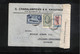 Greece 1950 Interesting Airmail Censored Letter To Germany - Lettres & Documents