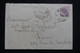 ROUMANIE - Enveloppe De La Légation D'Autriche / Hongrie, De Sinaia Pour Paris En 1897 - L 97472 - Cartas & Documentos