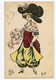 Illustrateur Mille. Les élégantes. Femme. Chapeau.1911. Girl .women - Mille