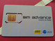 THAILAND SIM GSM Advance Evolution 4 - With Numbers USIM RARE Used (BH1219b5 - Thaïlande