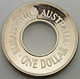Delcampe - Australia 1$ + 25 C. - 1988 The Holey And The Dump - KM# 112+113 - Non Classificati