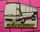 SP06 Pin's Pins / Beau Et Rare / THEME : TRANSPORTS / AUTOBUS ROUTIER BLANC ALLEMAND GRÜNENFELDER - Transport