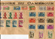 CAMEROUN N°203 / 232 + N°233 / 5 SUR GRAND FRAGMENT A L'ENTETE DU TERRITOIRE DU CAMEROUN AVEC OBL DOUALA-DEIDO 28 OCT 40 - Used Stamps