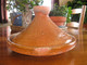 ANCIEN PLAT A TAGINE EN TERRE CUITE VERNISSEE - MAROC TUNISIE MAGHREB - Art Oriental