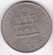 Gibraltar 1 Crown 1968  Elizabeth II Cupronickel , KM# 4 - Gibilterra