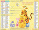 CALENDRIER 2011 ANNEE DE NAISSANCE  Winnie Disney - Grand Format : 2001-...