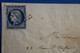 S10 FRANCE BELLE LETTRE 1851 POUR PARIS + N 4 + AFFRANCHISSEMENT INTERESSANT - 1849-1850 Ceres