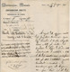 France LAC (italien) Précurseurs Nice Mar. 15/07/60   Verso Cachet Institution Domaines Savoie - 1849-1876: Classic Period
