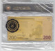 REPLIK - Gold Banknote Mit 24 K Goldfolie - 200 EURO, Dekorative Replik Zum 200. Geburtstag ? - 200 Euro