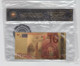 REPLIK - Gold Banknote Mit 24 K Goldfolie - 10 EURO, Dekorative Replik Zum 10. Geburtstag ? - 10 Euro