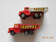 MAJORETTE 1970/80 / 2 CAMIONS MAGIRUS BENNE BASCULANTE / 2 DECO DIFF - Scale 1:160