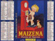 CALENDRIER 2006  PUB MAIZENA Et CHOCOLAT BESNIER Le Mans - Grossformat : 2001-...