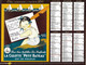 CALENDRIER 2011  PUB  CHOCOLAT SUCHARD Et LA CULOTTE PETIT BATEAU - Formato Grande : 2001-...