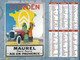 CALENDRIER 2019  PUB  CYCLES PEUGEOT Et CITROEN  Maurel Aix En Provence - Tamaño Grande : 2001-...