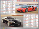 CALENDRIER 2019  VOITURES Porsche, Ferrari, Aston Martin, Lamborghini - Tamaño Grande : 2001-...