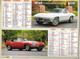 CALENDRIER 2020  VOITURES Chevrolet Corvette, Jaguar, Aston Martin, Austin-healey - Tamaño Grande : 2001-...