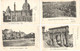 ROMA (LAZIO) - LOTTO Di 4 CARTOLINE -  Panorama - Foro Traiano - Arco Settimo Severo - Terme Di Diocleziano (1901) - Collections & Lots