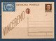 1944 Intero Postale Fascetto C.30 Varietà F.TO Nuovo - Postwaardestukken