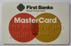 USA - Credit Card - MasterCard - First Banks - Exp 02/84 - Used - Credit Cards (Exp. Date Min. 10 Years)