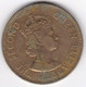 Jamaïque 1 Penny 1967 Elizabhet II , En  Nickel Brass , KM# 39 - Jamaica